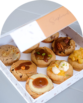 box cookie sucrée